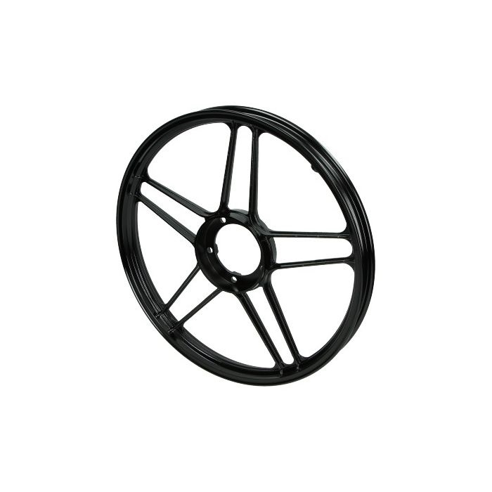 Felgen Stern Puch Puch Maxi Puch 17 inch Schwarz glanz Vorne / hinter verpakking beschadigd
