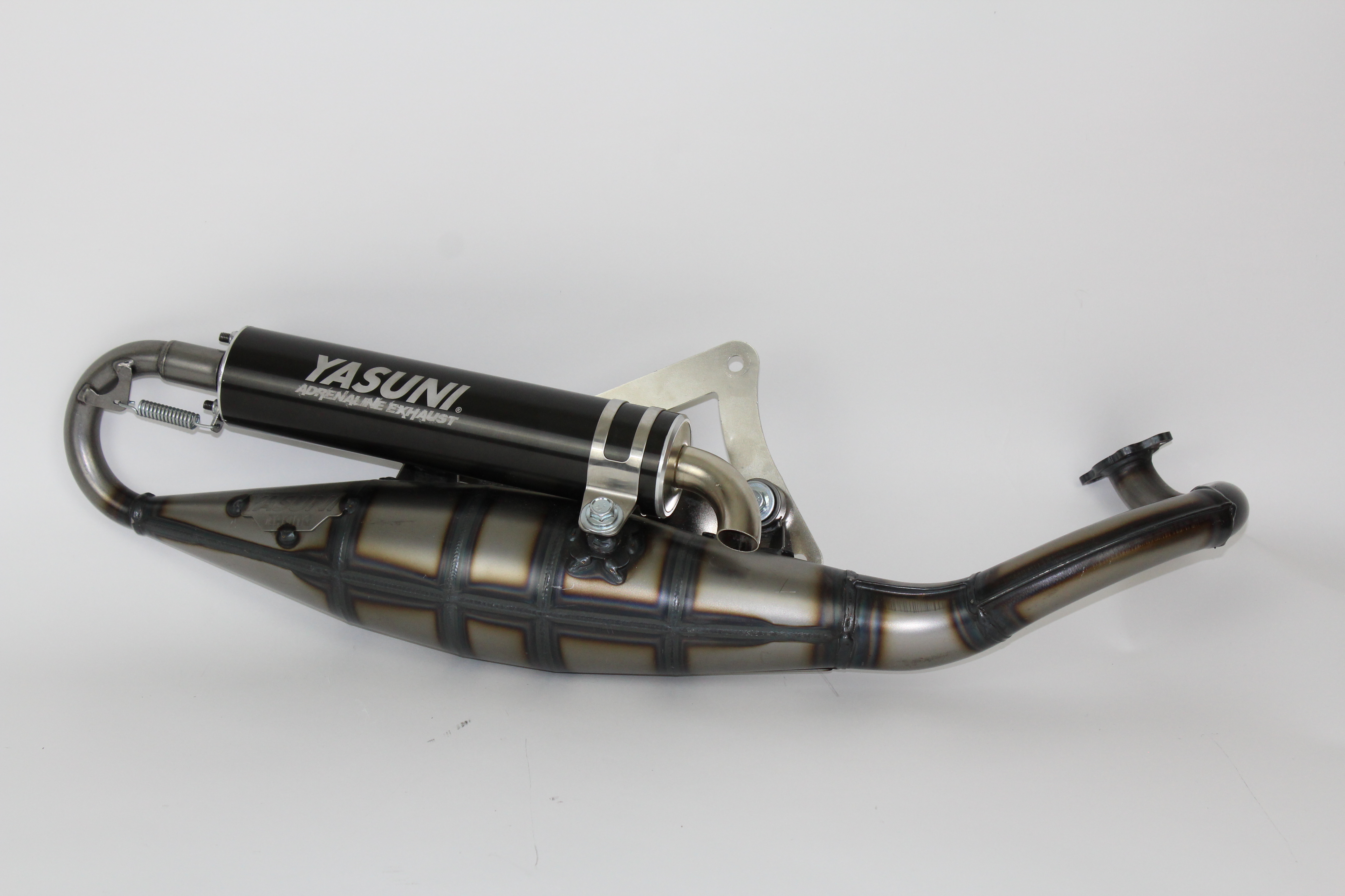 Exhaust complete Peugeot new model LC black Yasuni-r tub225b with damage