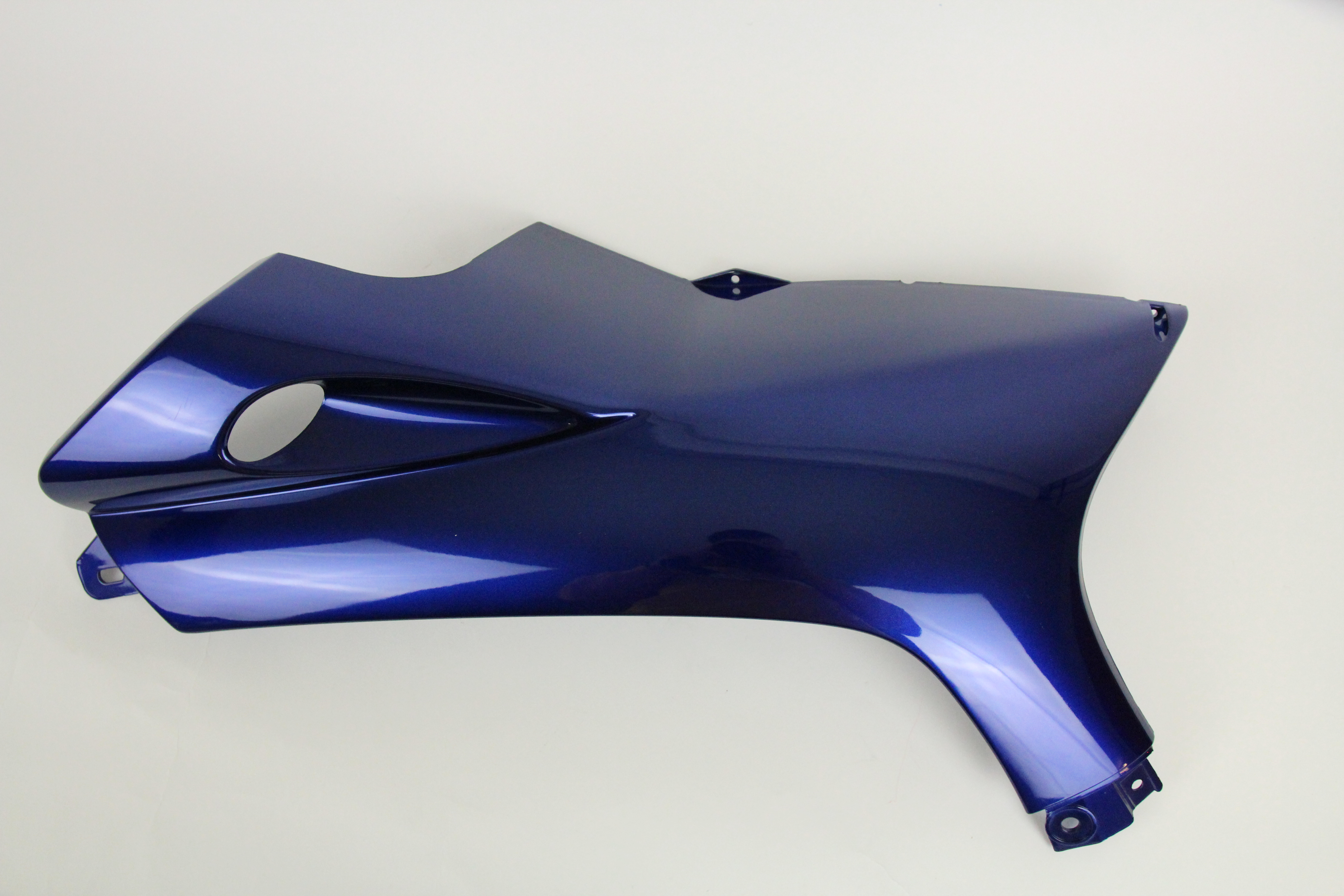 Spoiler unten Peugeot Speedfight blau Prost pb links original 734275pb