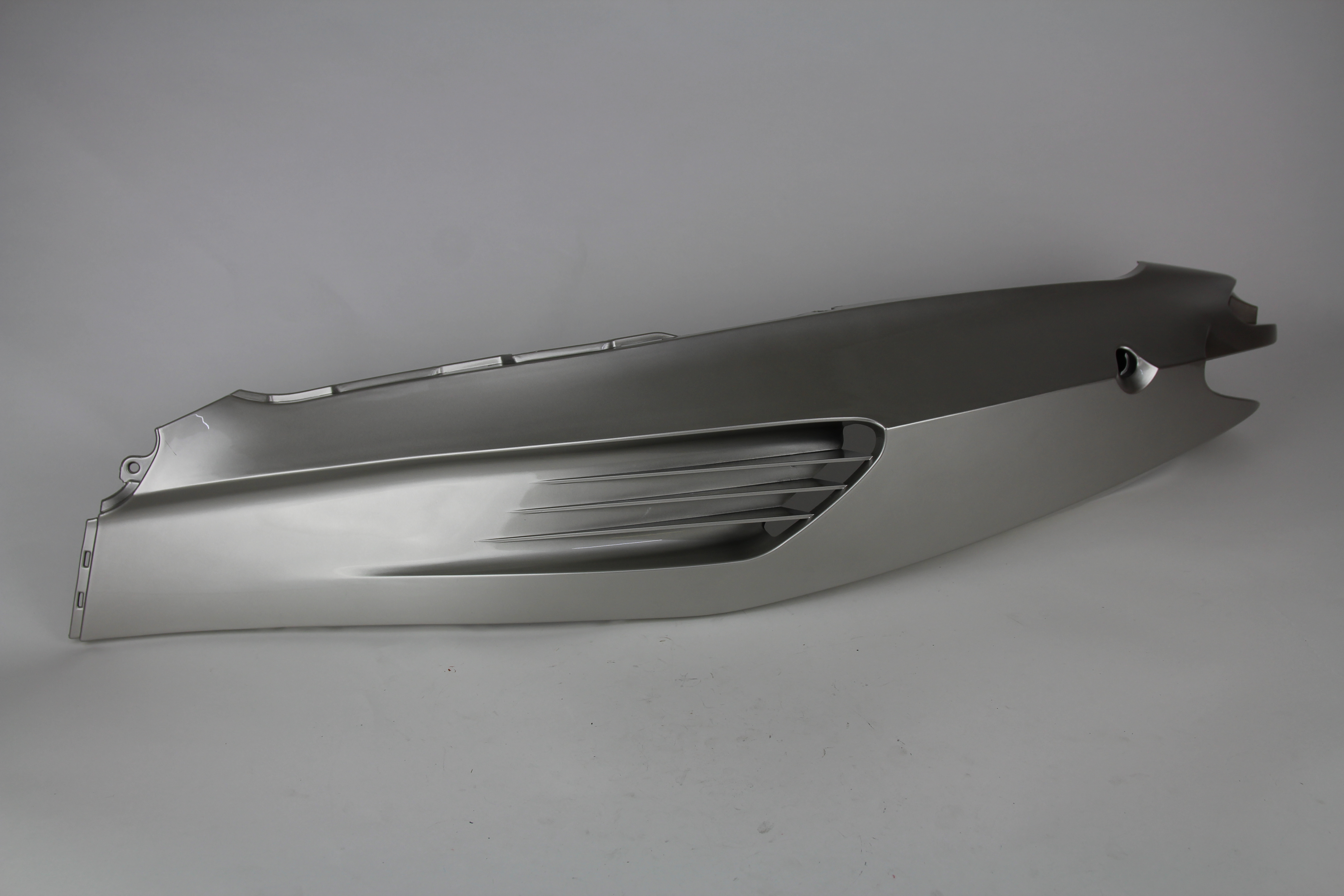 Seitenteil satz Gilera Gilera Runner silber DMP mit Schaden