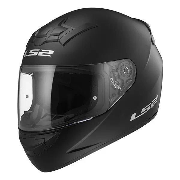 Integralhelm mit Schaden rookie single mono FF352 L 59 60 matt Schwarz LS2