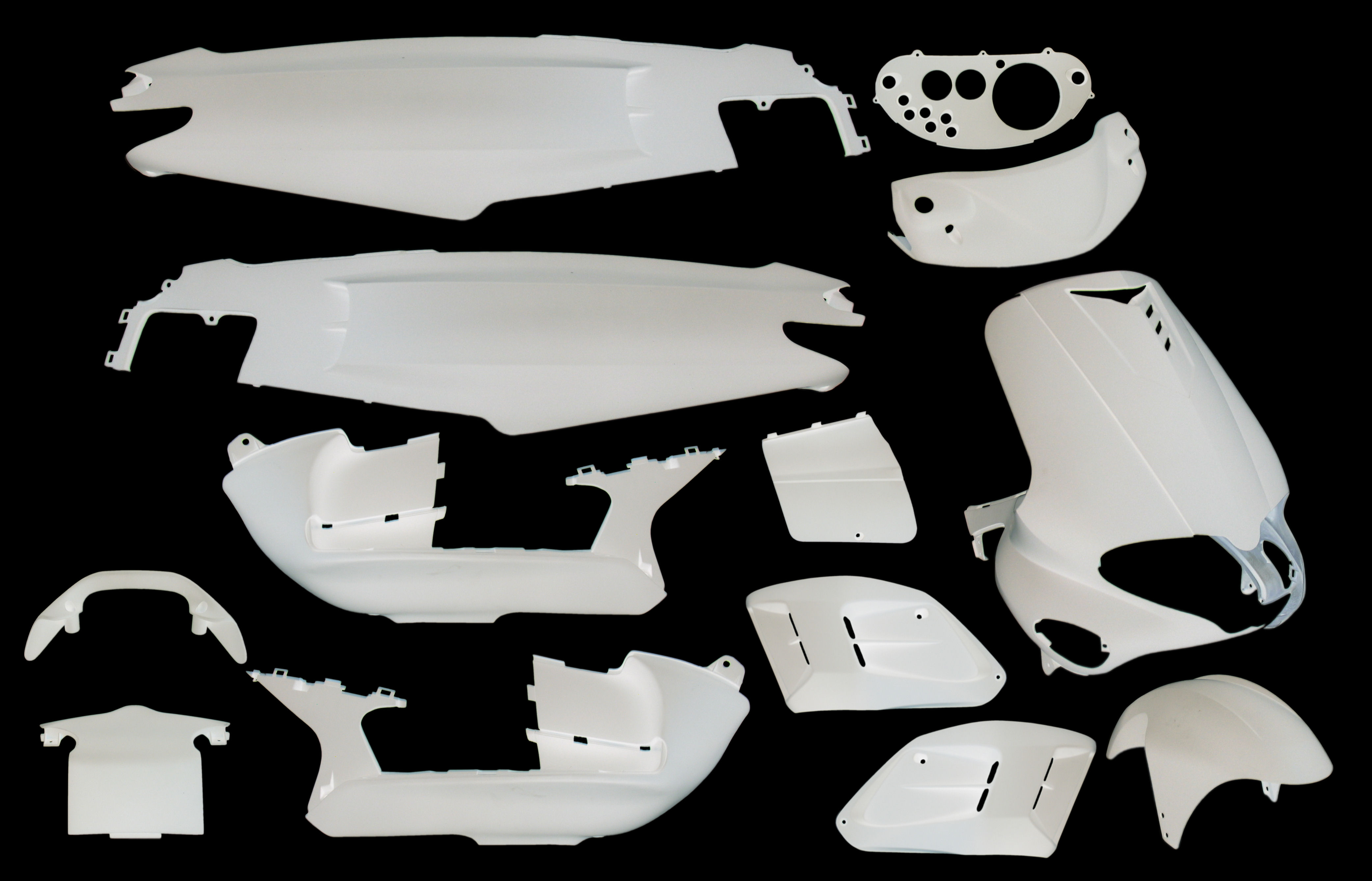 Body work set Gilera Runner White EDGE 08-2005