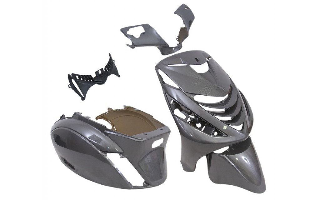 Body work set Piaggio Zip SP 5-delig anthracite