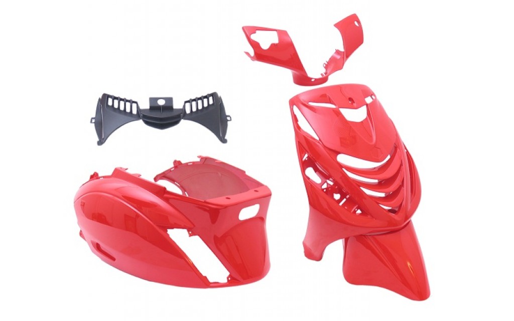 Kappenset Piaggio Zip-SP 5-Delig Ferrari-Rood