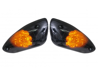 LED Blinker satz Vorne , Yahama Yamaha Aerox Mbk Nitro schwarz edition