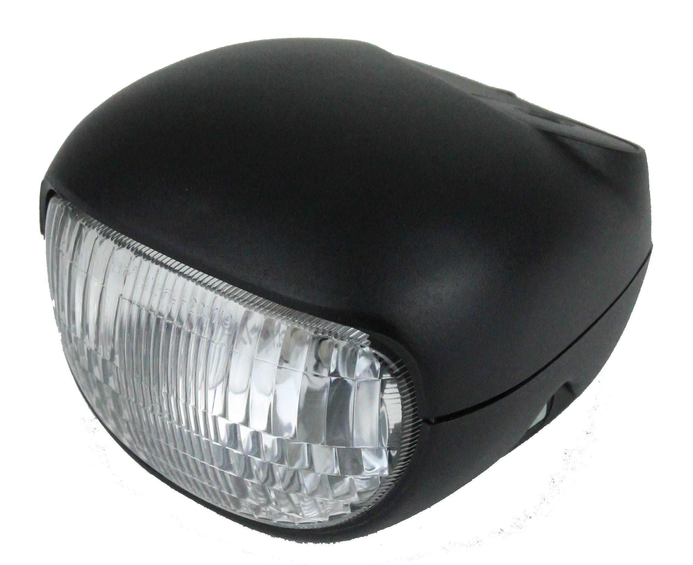 Headlight Piaggio Vespa Vespa Ciao black original with damage