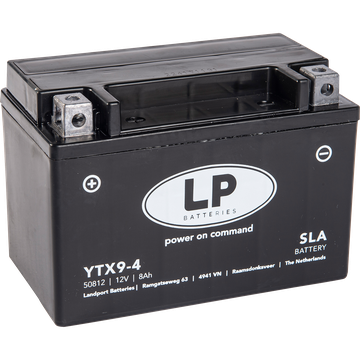LP battery YTX9-BS 12V 8.0Ah maintenance free