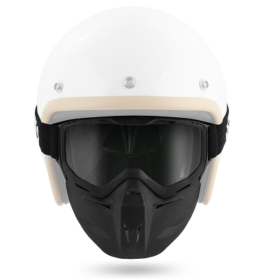 Masker + Goggle no-end klar Visier