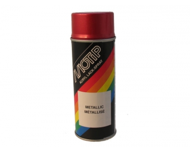Spray paint metallic red Motip 400Ml