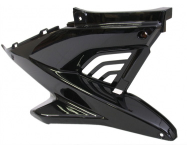 Motor screen side cover on the right Yamaha Yamaha Aerox black metallic