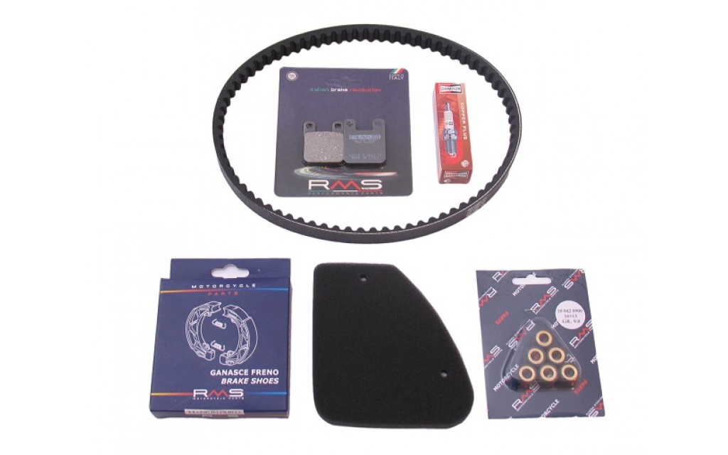 onderhoudsbeurt Peugeot TKR/Speedfight(AC)/Vivacity (ajp remklauw!) servicekit