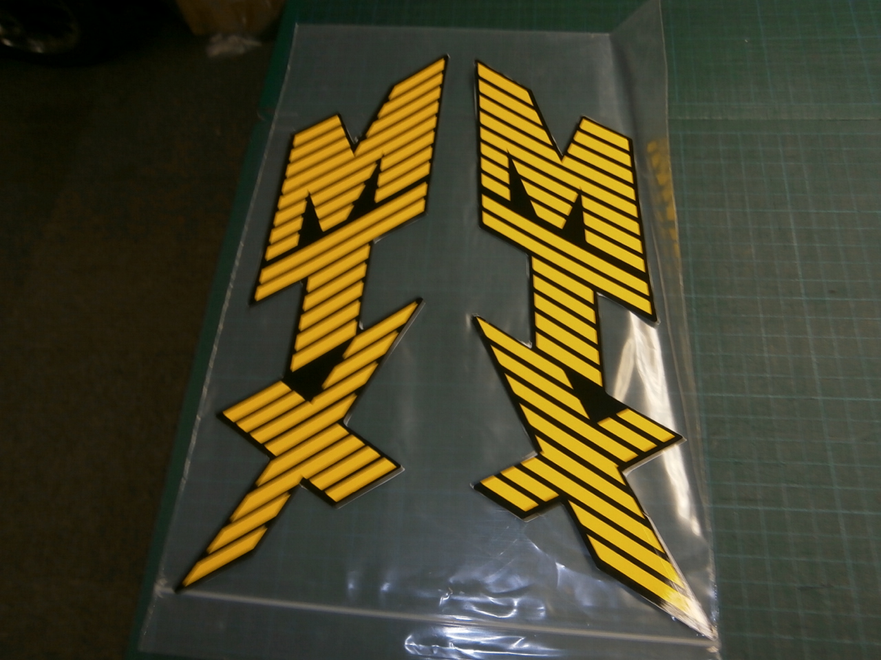 Honda MTX tank sticker set