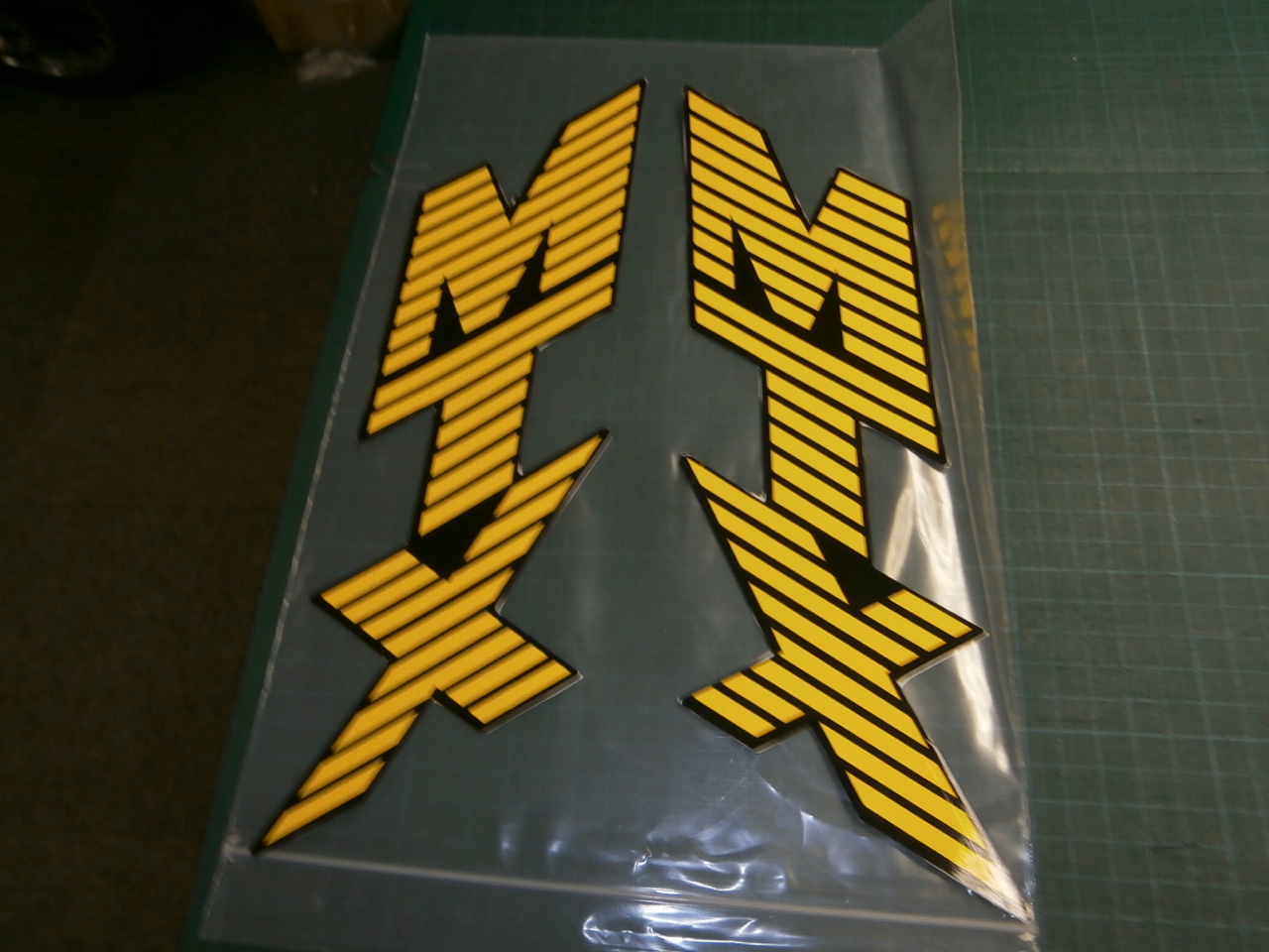 Honda MTX tank stickerset