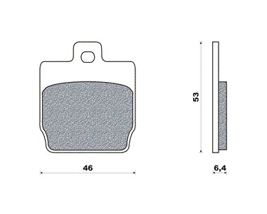 brake pad yamaha aerox mbk nitro back