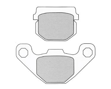 Brake pad set Peugeot Peugeot Buxy RS