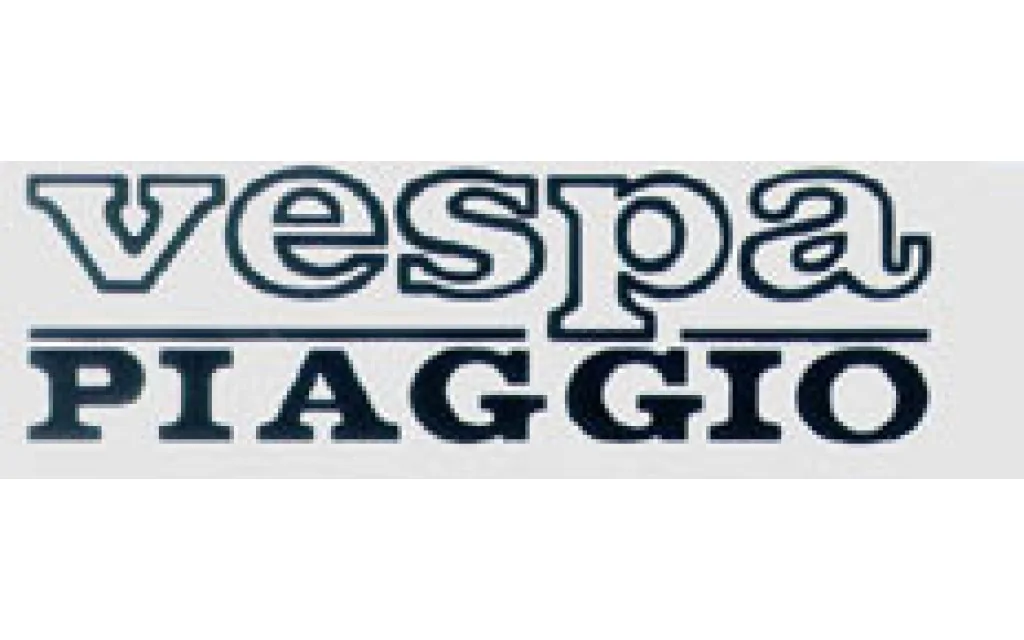 Sticker word Vespa Piaggio