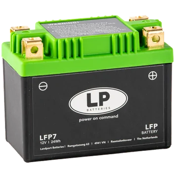 scooteraccu lithium LFP7 landport 12V-7Ah  24WH 4-takt scooters