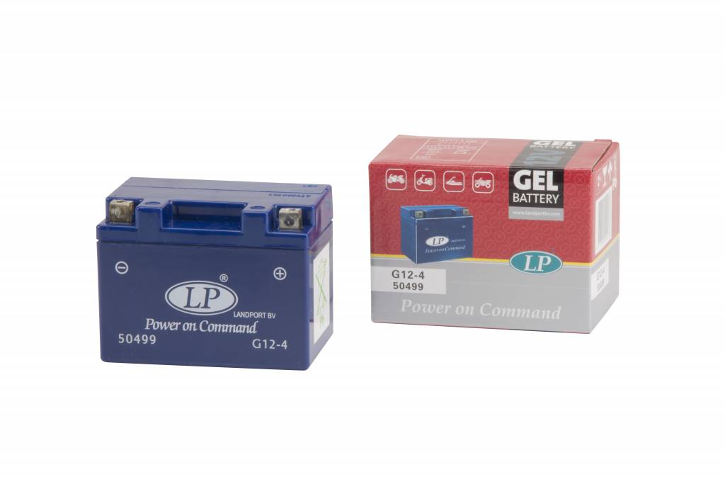 Gel battery LP G12-4AH 2-takt scooters, Landport