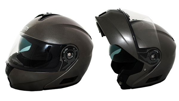 System helmet XXL 63 64 anthracite metallic Lem openit