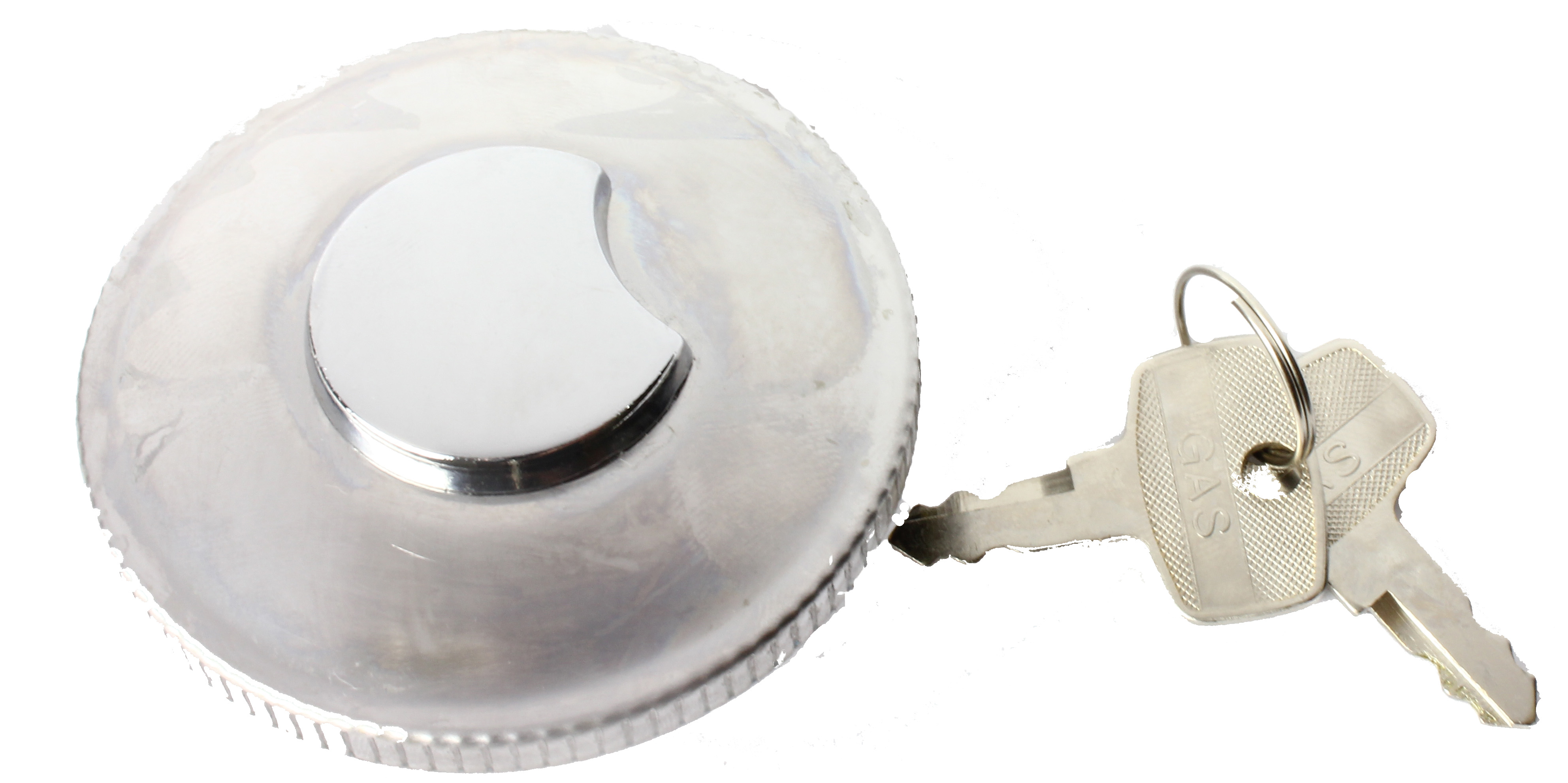 Fuel cap 40Mm + lock Chrome Zundapp, Kreidler, fs1