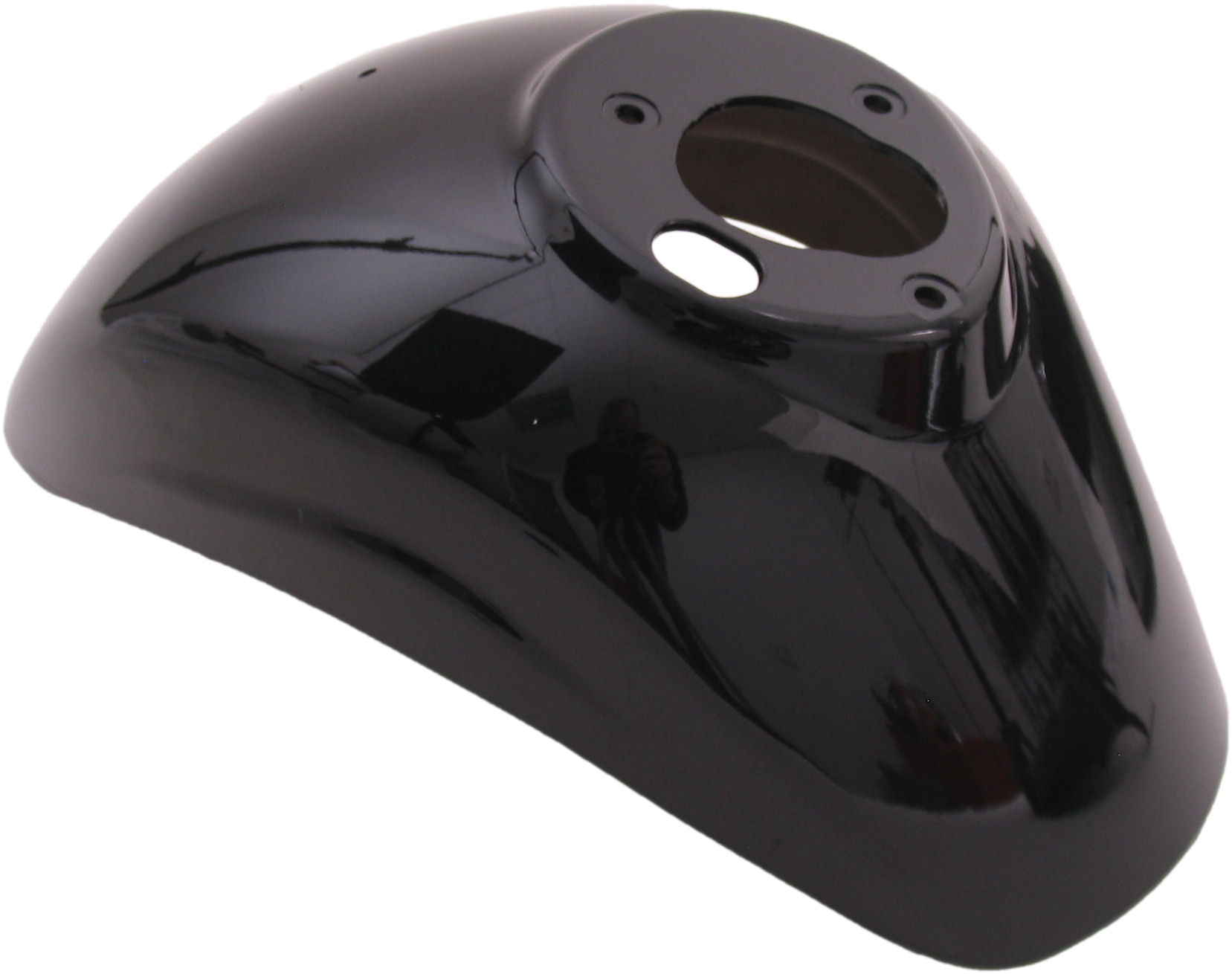 Front fender Vespa S balck Metallic EDGE