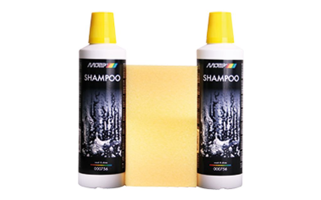 Scooter shampoo Wash & Shine-set MOTIP 2X500ml