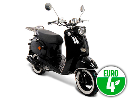 Onderdelen AGM New Flash Euro4 zwart