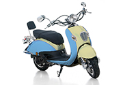 Onderdelen BTC Grande Retro GT1 blauw creme metallic