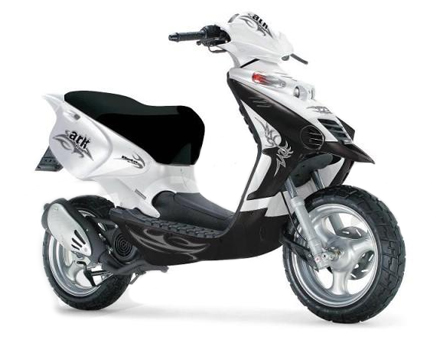 Onderdelen Beta Ark-Tribe AC wit 2009 2-takt 25