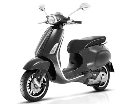 Kappen Vespa Sprint blanco (ongespoten)