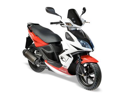 Onderdelen Kymco Super8 4-takt v.a 2009 wit