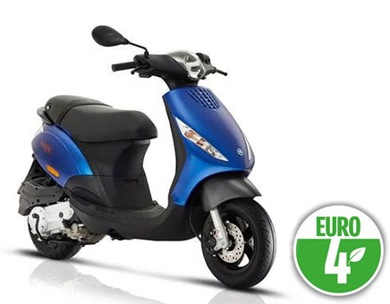 Onderdelen Piaggio Zip 4-takt (euro4 injectie IGET) Mat Blauw