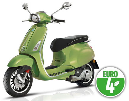 Onderdelen Vespa Sprint 4-takt 3V (euro4 injectie IGET) green metallic 341/ A