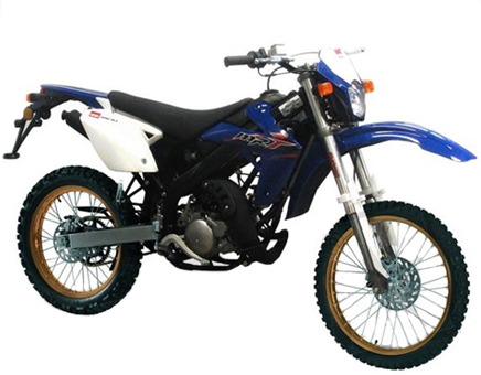 Onderdelen Rieju MRT SM blauw lim 2010 2-takt