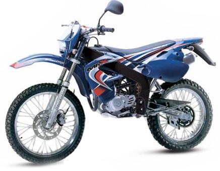 Onderdelen Rieju MRX blauw 2004 2-Takt