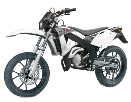 Onderdelen Rieju Spike-x wit 2009 2-Takt