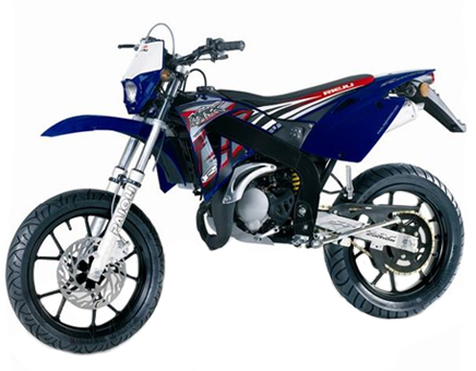 Onderdelen Rieju SMX p-up blauw 2008 2-takt