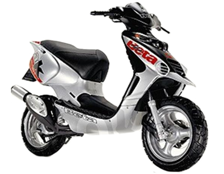 Onderdelen Beta Ark-k LC zilver 2004 2-takt