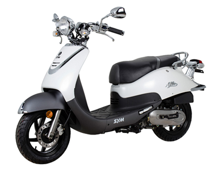 Sym Allo (WH003U GY7450U) matt white gray