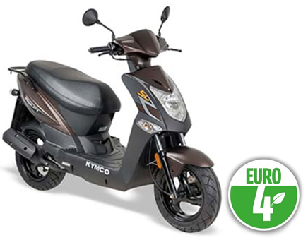 Onderdelen Kymco Agility FR 12' 4-takt euro4 lang bruin