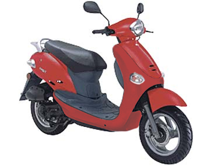 Onderdelen Kymco Yup 2-takt ac rood