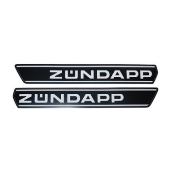 Stickerset benzinetank Zundapp 020140 2-delig