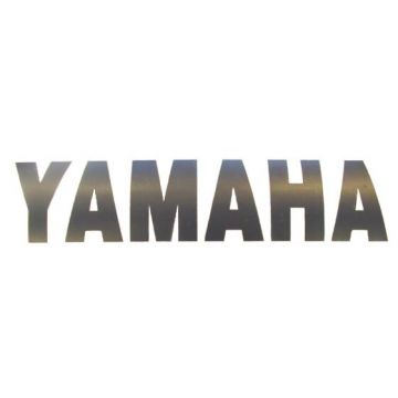 Sticker yamaha woord [yamaha] onderspoiler Yamaha Aerox zwart falko 980587.bla 2-delig