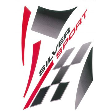 Stickerset Vivacity Silver Sport