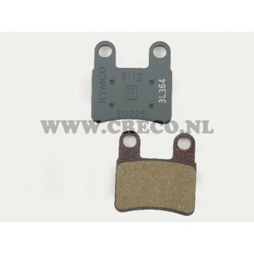 REMBLOKSET MXU 400 ACHTER origineel