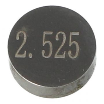 Klepstelplaatje 2.525 mm Vespa/Piaggio
