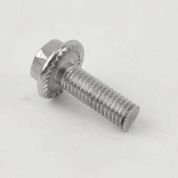 Uitlaat bout RVS M6x18 Minarelli horizontaal-verticaal 50cc Bollard