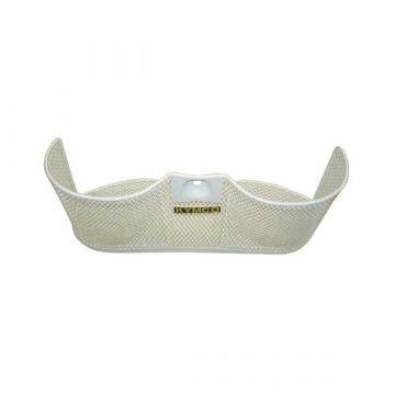 Mand achter beenschild Kymco Sento wit