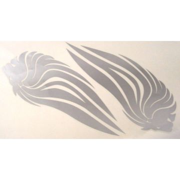 Stickerset leeuw universeel links+rechts Falko 980678 2-delig 154 x 292 mm