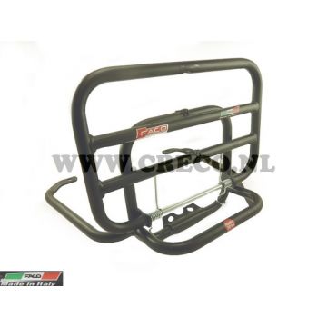 Klapdrager achter Vespa Primavera/Sprint zwart Faco
